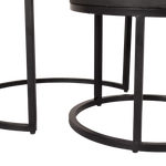 Salontafel Ora Black Kadappa Stone| | Set van 2