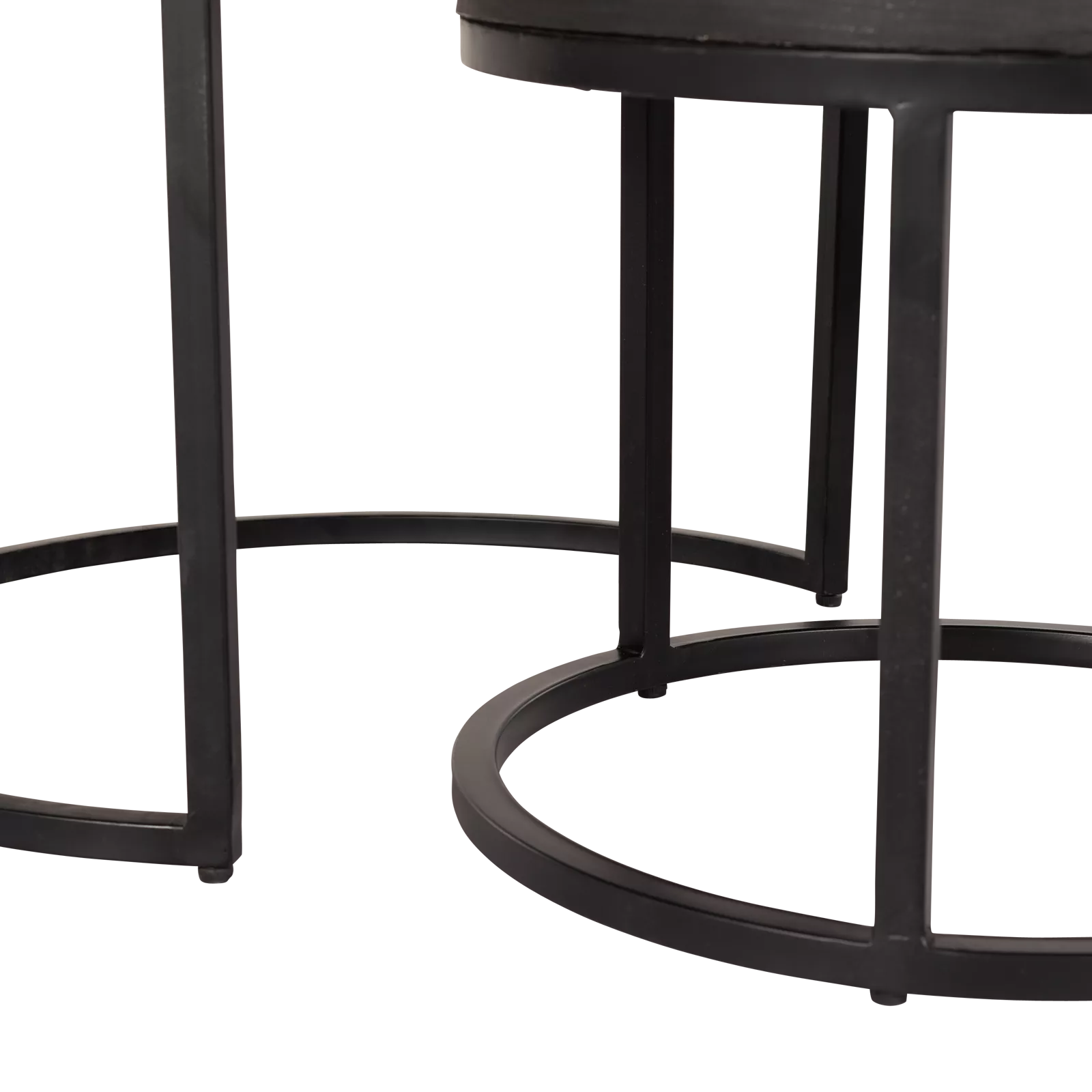 Salontafel Ora Black Kadappa Stone| | Set van 2