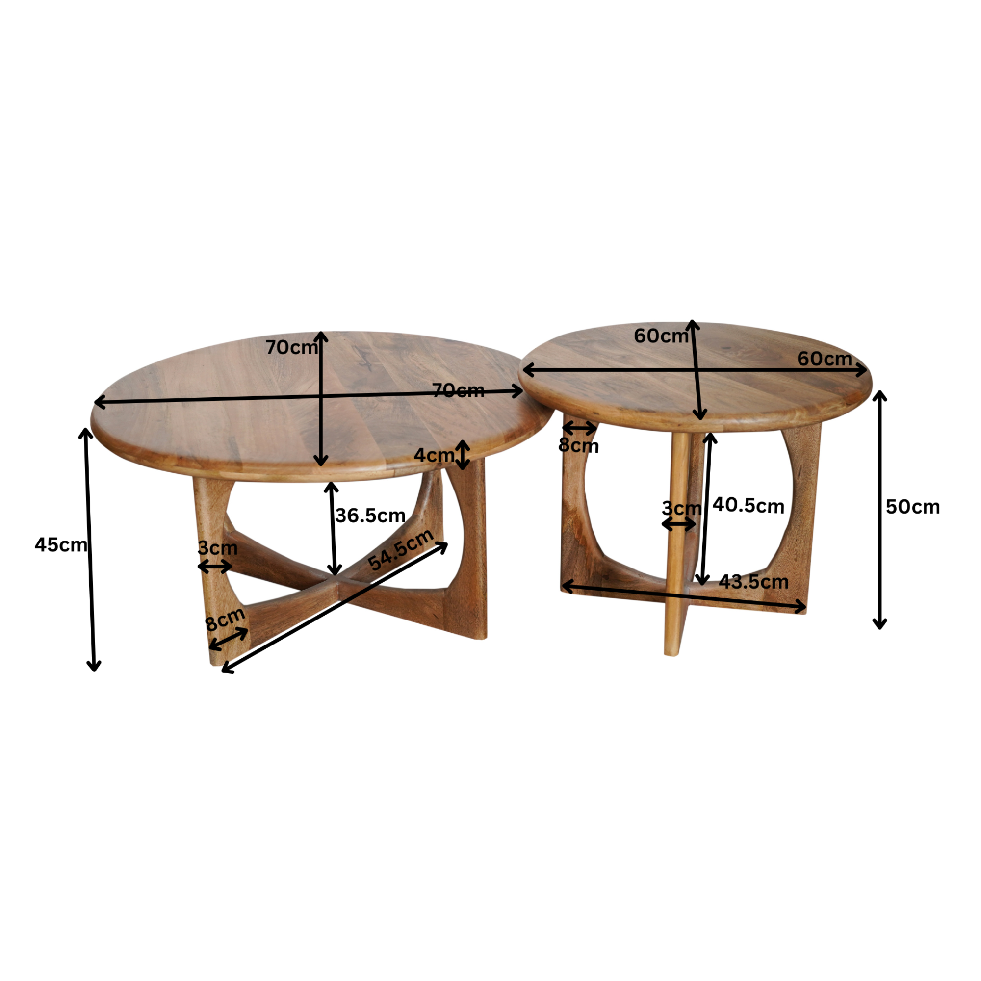Salontafel Milou | Naturel |