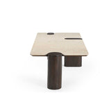 Salontafel MEVE Bruin Marmer 128 cm