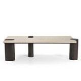 Salontafel MEVE Bruin Marmer 128 cm