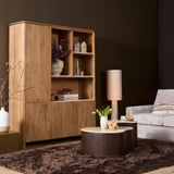 Salontafel NAOMI Bruin Marmer 70 cm