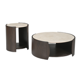 Salontafel RUE Botticino marmer 80 cm