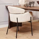 Eetkamerstoel Otis | White | Met armleuning