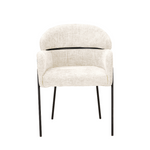 Eetkamerstoel Otis | White | Met armleuning