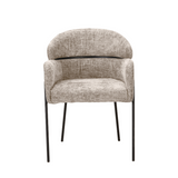 Eetkamerstoel Otis | Beige | Met armleuning