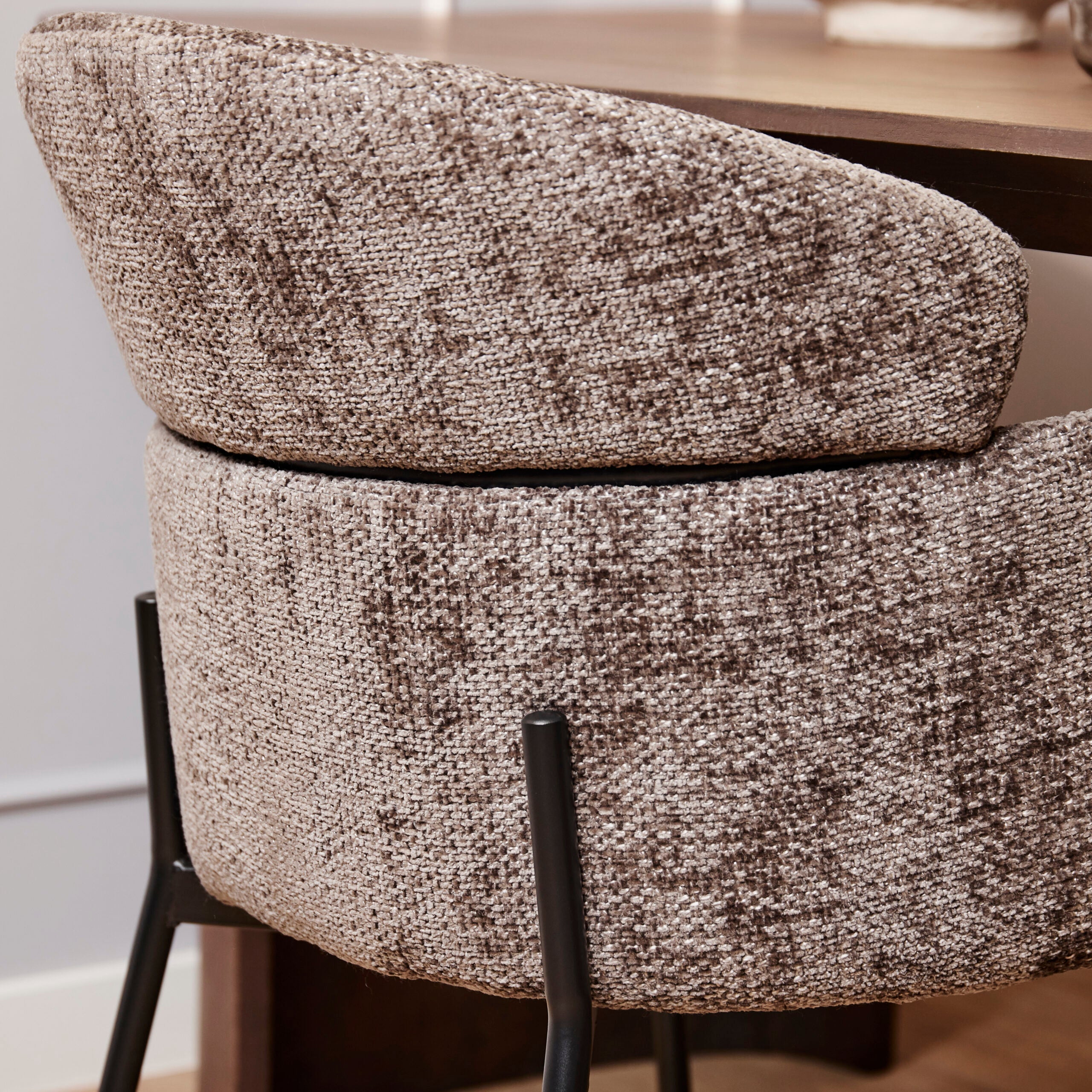 Eetkamerstoel Otis | Grey | Met armleuning