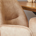 Eetkamerstoel Nova | Beige | Met armleuning