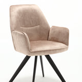 Eetkamerstoel Nova | Beige | Met armleuning