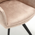 Eetkamerstoel Nova | Beige | Met armleuning