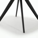 Eetkamerstoel Nova | Antraciet | Met armleuning