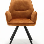 Eetkamerstoel Nova | Gold | Met armleuning