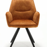 Eetkamerstoel Nova | Gold | Met armleuning