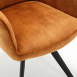 Eetkamerstoel Nova | Gold | Met armleuning