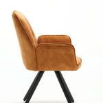 Eetkamerstoel Nova | Gold | Met armleuning