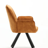 Eetkamerstoel Nova | Gold | Met armleuning