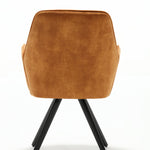 Eetkamerstoel Nova | Gold | Met armleuning