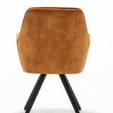 Eetkamerstoel Nova | Gold | Met armleuning