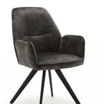 Eetkamerstoel Nova | Hunter Green | Met armleuning