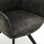 Eetkamerstoel Nova | Hunter Green | Met armleuning