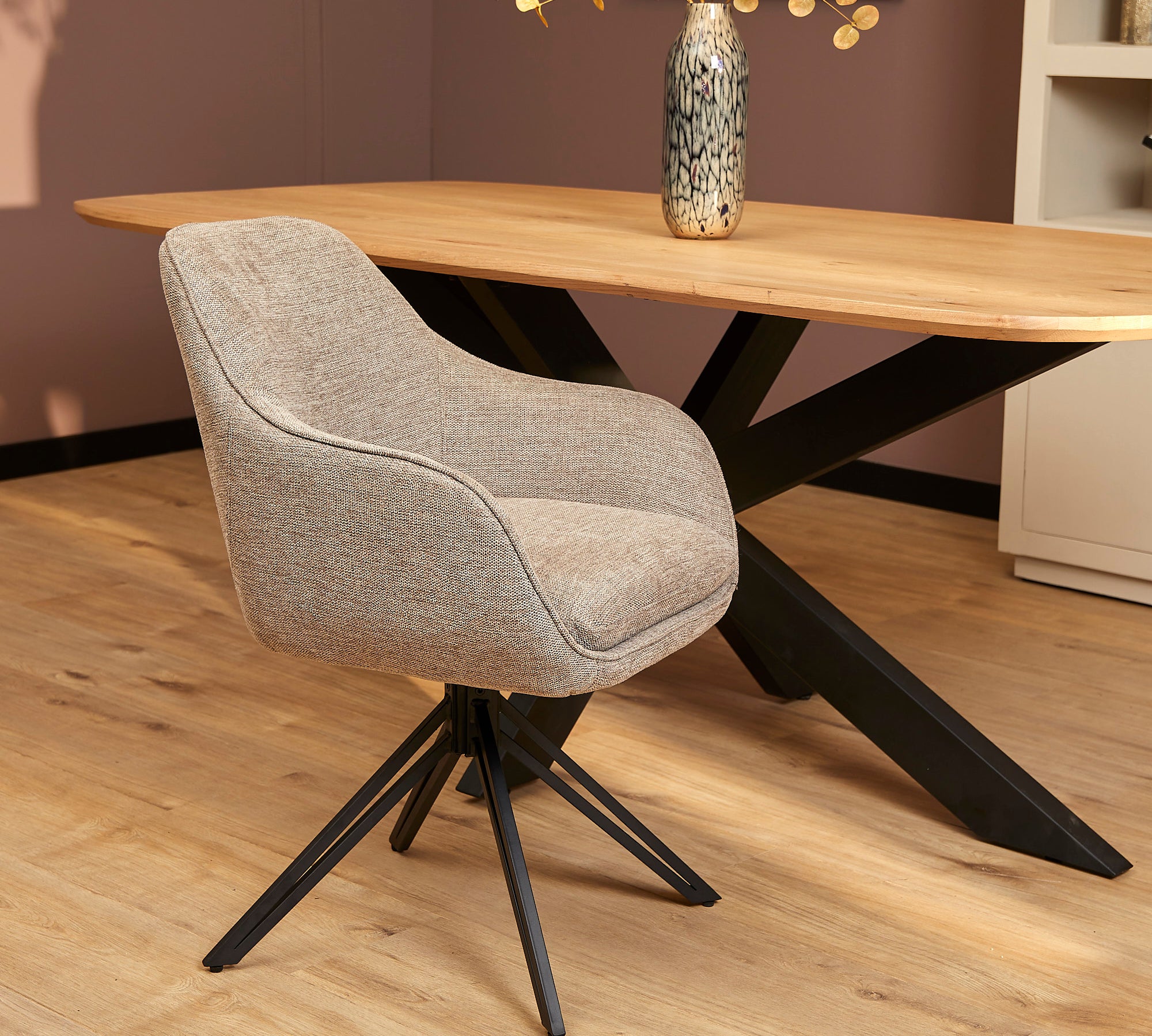 Eetkamerstoel Jens | Brown