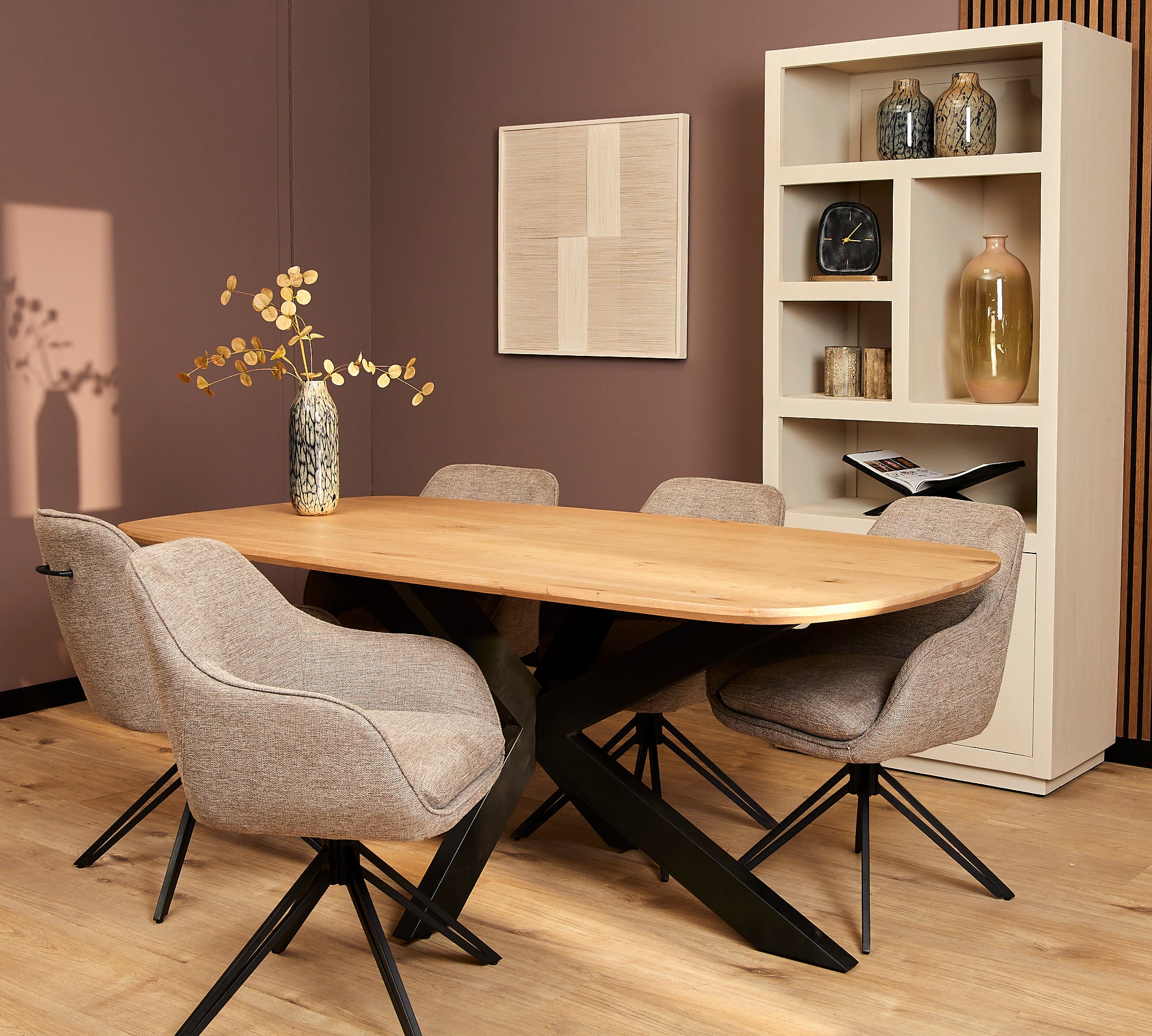 Eetkamerstoel Jens | Brown