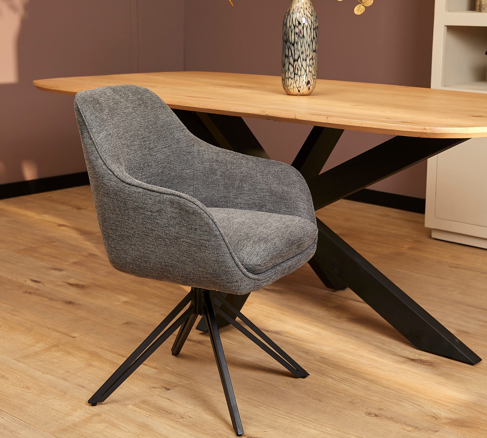 Eetkamerstoel Jens | Antraciet