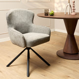 Eetkamerstoel Hanna | Ash Grey | Met armleuning