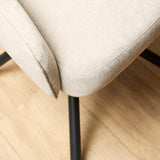 Eetkamerstoel Hanna | Beige | Met armleuning