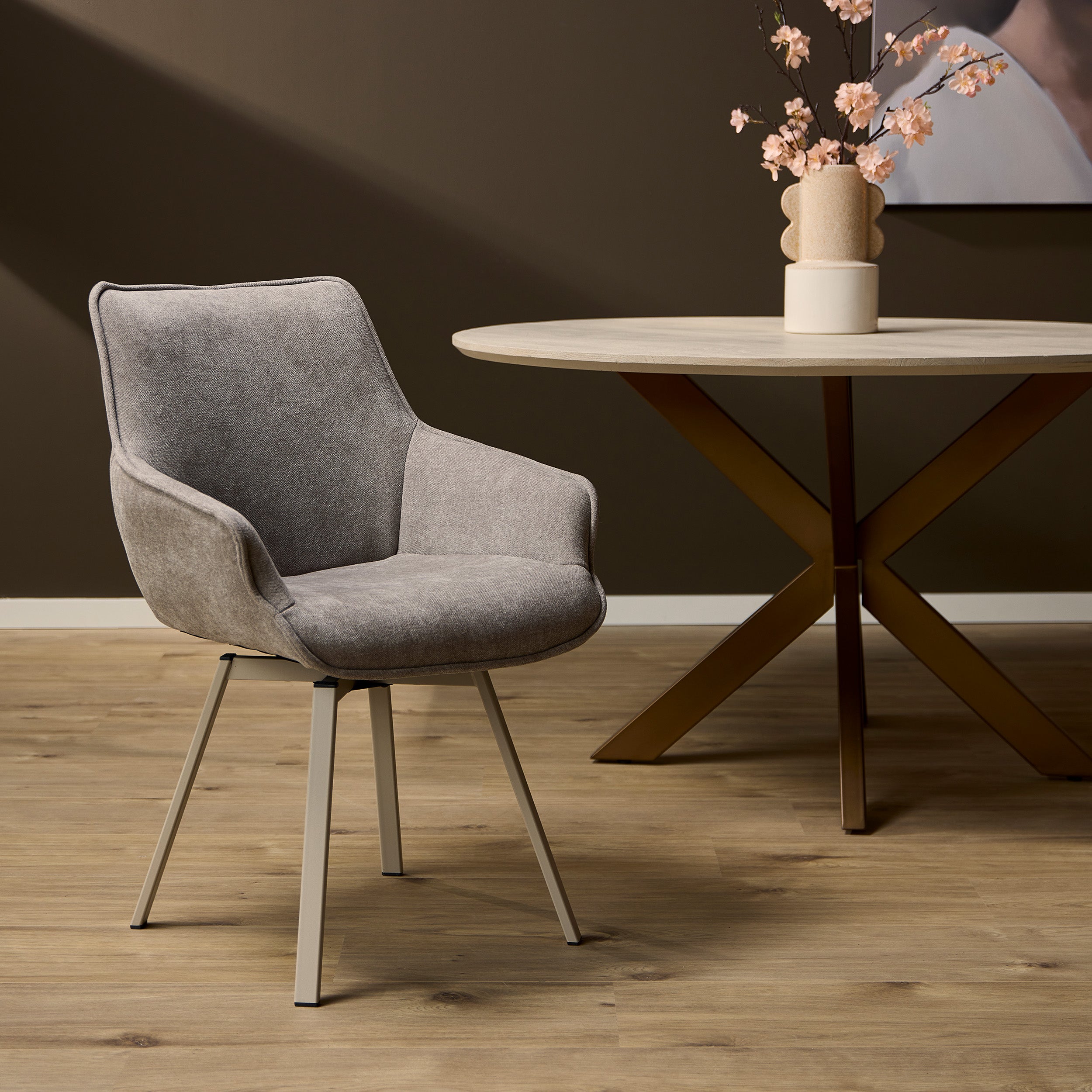 Eetkamerstoel Mees | Taupe