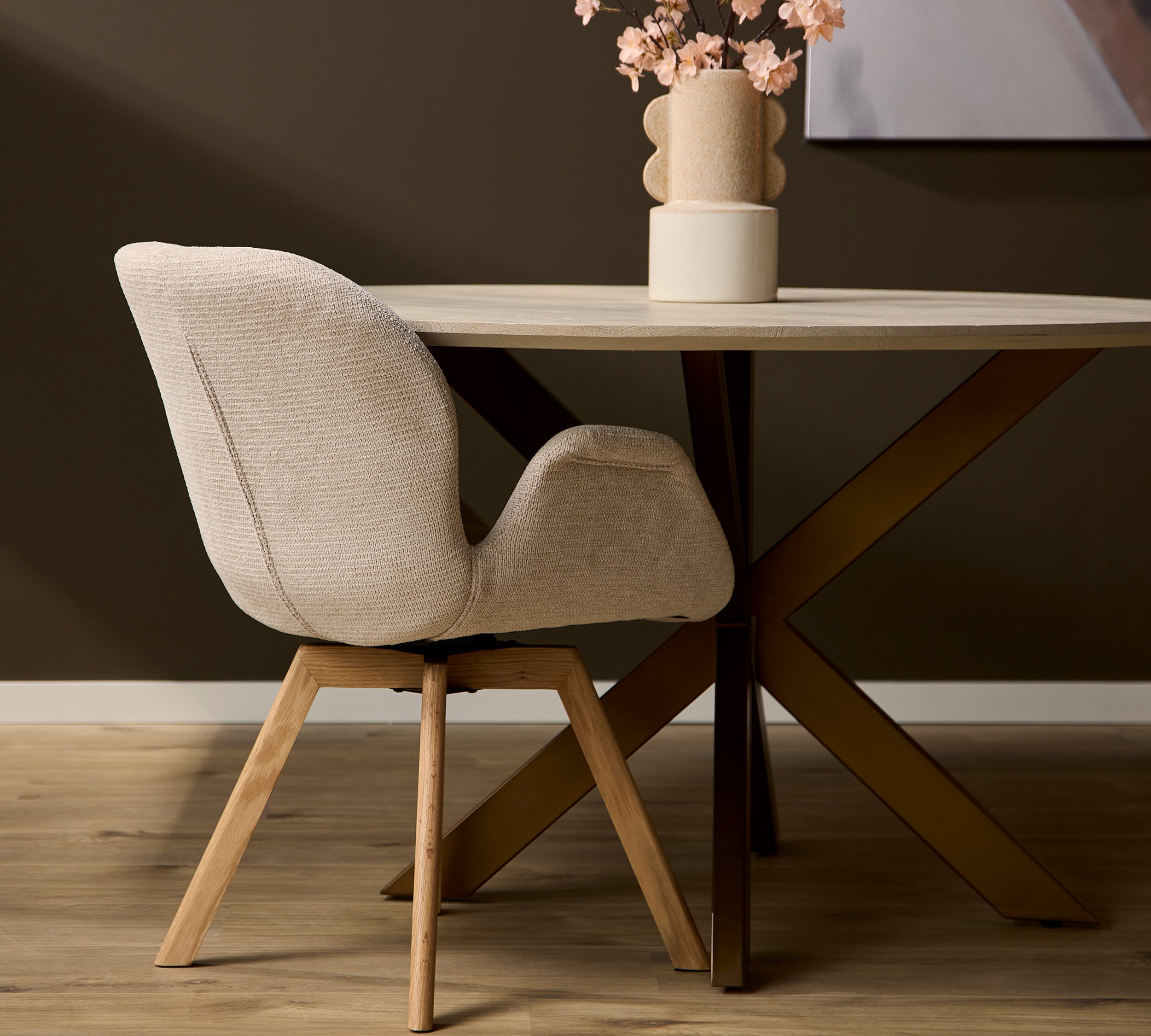 Eetkamerstoel Jesse | Beige