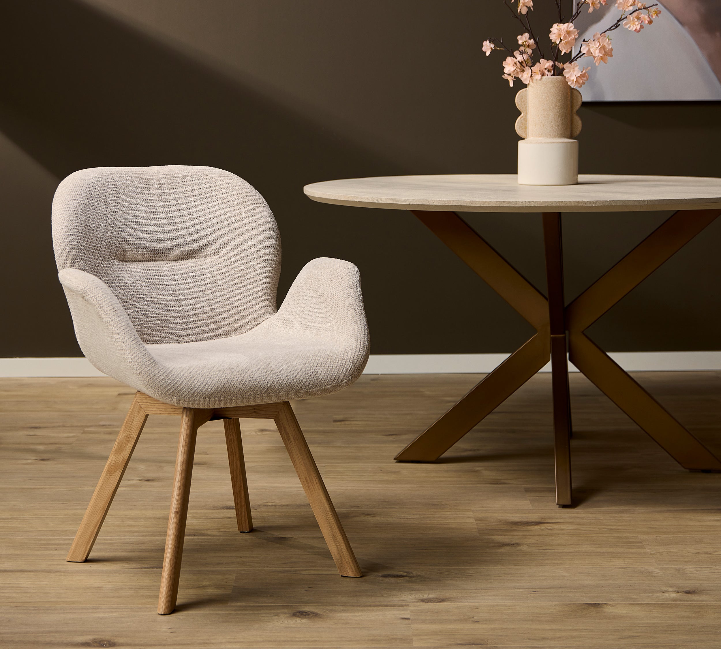 Eetkamerstoel Jesse | Beige