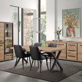 Eetkamerset Rico + 4 stoelen