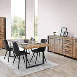 Eetkamerset Onno + 4 stoelen