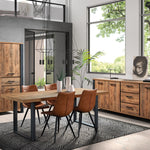 Eetkamerset Onno + 4 stoelen