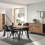 Eetkamerset Phenix + 4 stoelen