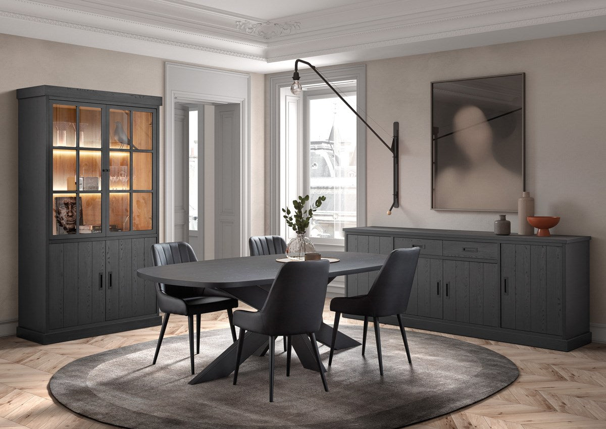 Eetkamerset Raphael + 4 stoelen