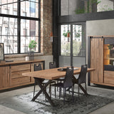 Eetkamerset Simon + 4 stoelen