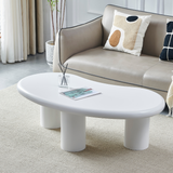 Salontafel Mykonos - 130cm - Wit