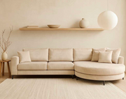 Hoekbank| BOLOGNA | Beige