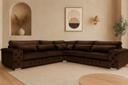 Hoekbank | VITTORA | Bruin
