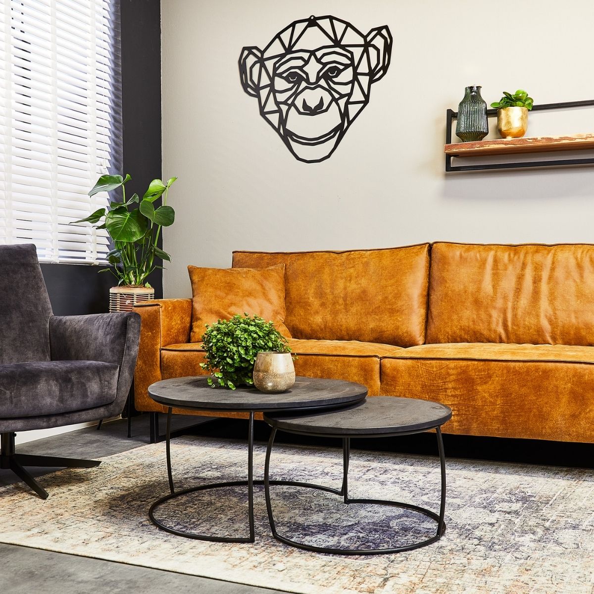 Salontafel Coco Black | | Set van 2