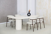 Eettafel Whity Cimentex 230