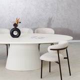 Eettafel Whity Cimentex 240