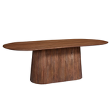Tafel 'Miguel' Ovaal Mango hout