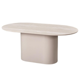 Eettafel Isabella Beige Stone Top