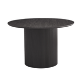 Tafel 'Lagos' 120 cm Rond Decor Donkerbruin