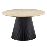 Eettafel Kimberly Black Rond 130