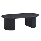 Salontafel 'Lagos' 120 cm Ovaal Decor Donkerbruin
