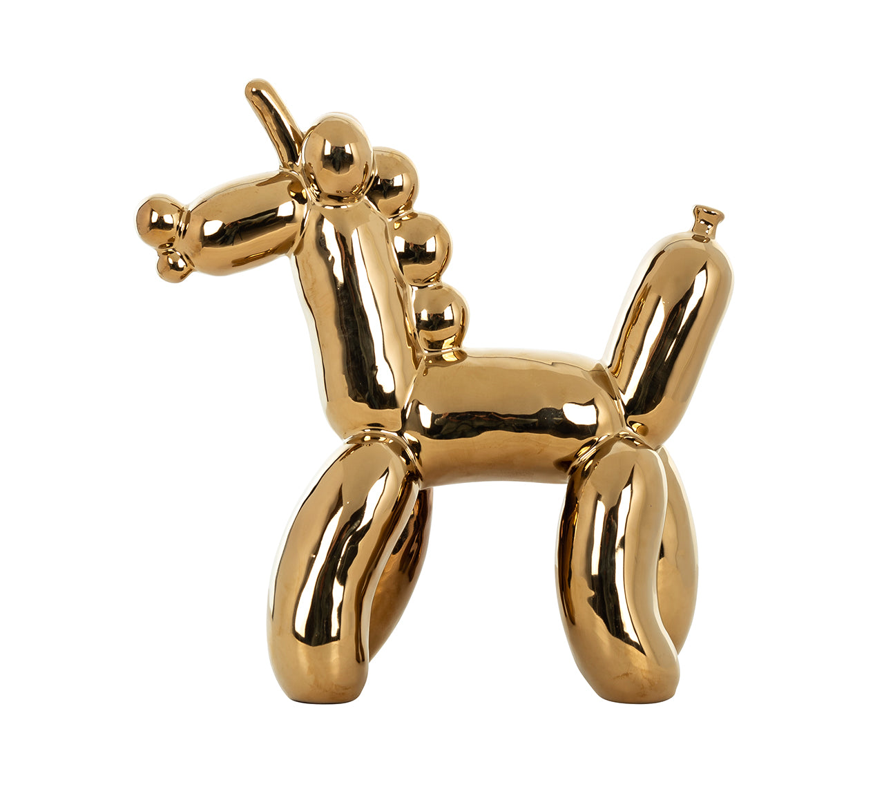 Deco object Balloonicorn gold (Gold)